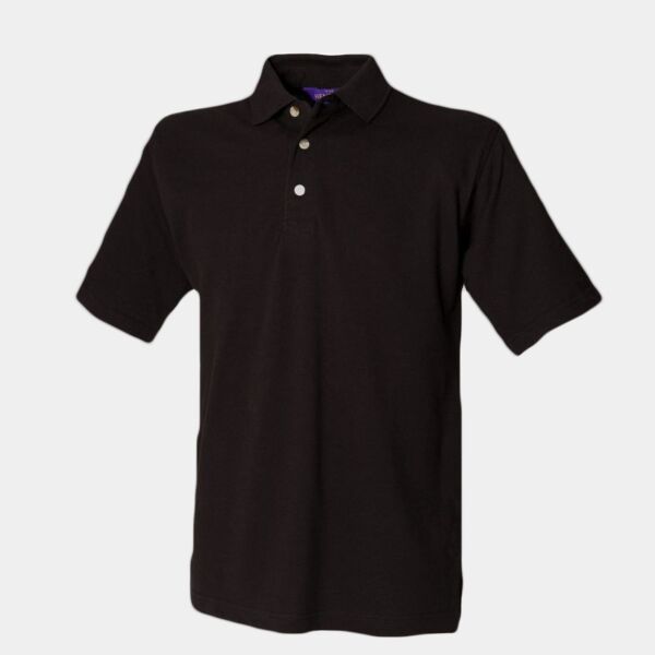 Henbury Classic Heavy Cotton Piqué Polo Shirt Thumbnail