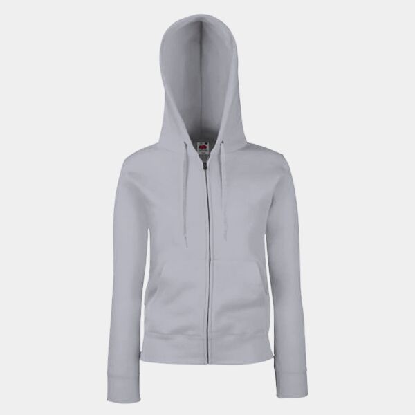 Fruit of the Loom Premium Lady Fit Zip Hooded Jacket Thumbnail