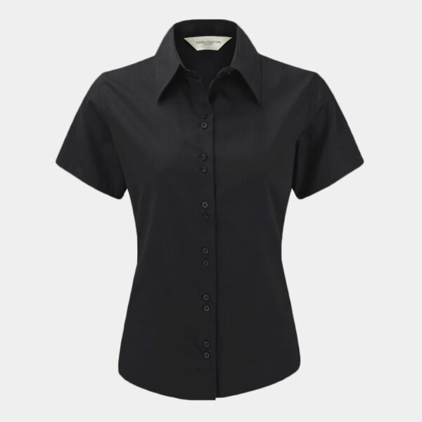 Russell Collection Ladies Short Sleeve Ultimate Non-Iron Shirt Thumbnail