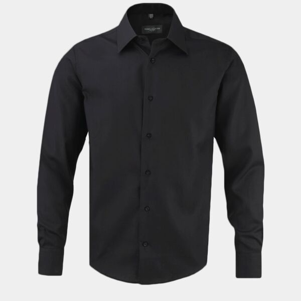 Russell Collection Long Sleeve Tailored Ultimate Non-Iron Shirt Thumbnail