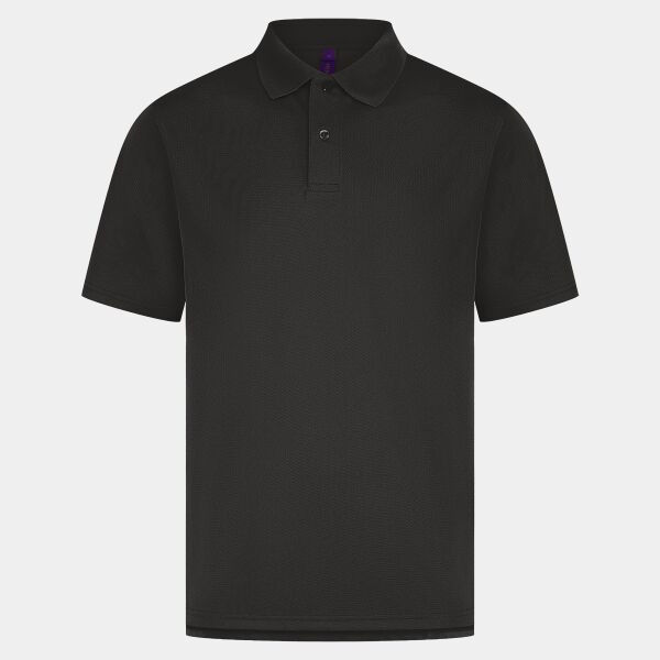 Henbury Coolplus® Wicking Piqué Polo Shirt Thumbnail