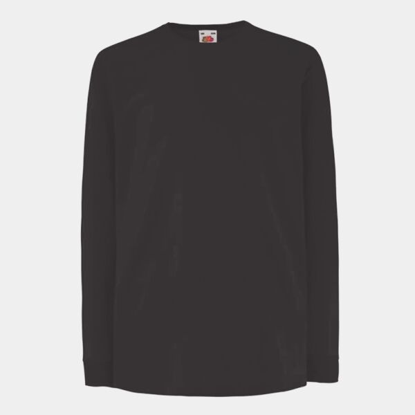 Fruit of the Loom Kids Long Sleeve Value T-Shirt Thumbnail
