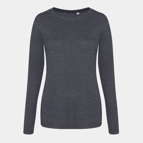AWDis Ladies Long Sleeve Tri-Blend T-Shirt Thumbnail