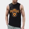 High neck slash armhole vest Thumbnail