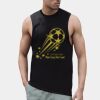 High neck slash armhole vest Thumbnail